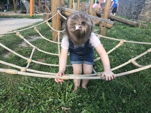 Children’s play area – outdoor - Landhotel Rangau Gasthof & Brennerei (Markt Erlbach)