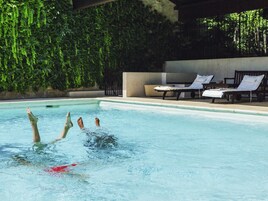 Seasonal outdoor pool