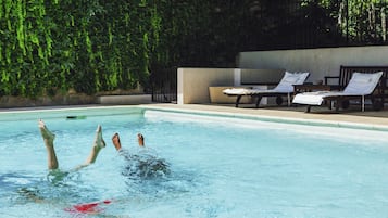 Seasonal outdoor pool