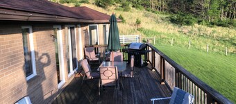 Enjoy this private mountain retreat with stunning views on 230 acres