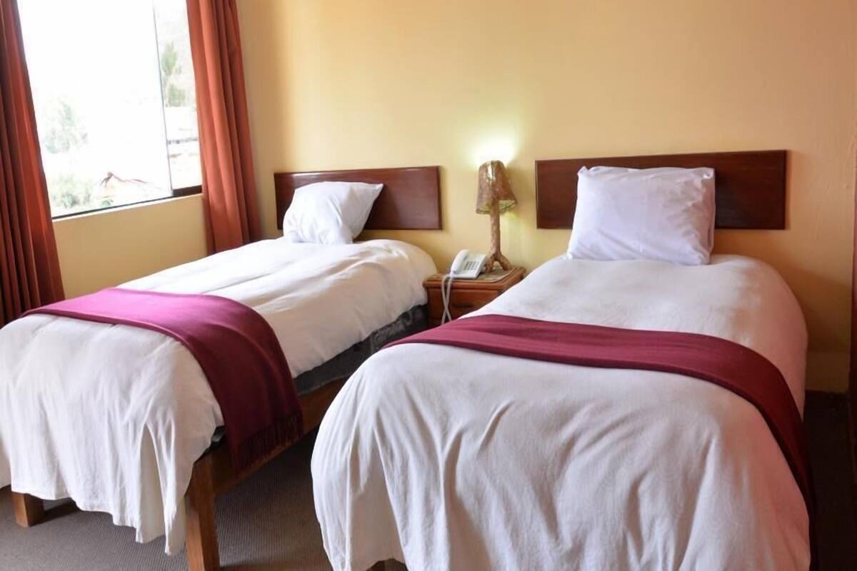 Kamar Twin | Wi-Fi gratis dan seprai linen