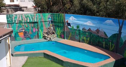 Family House with Pool in La Serena