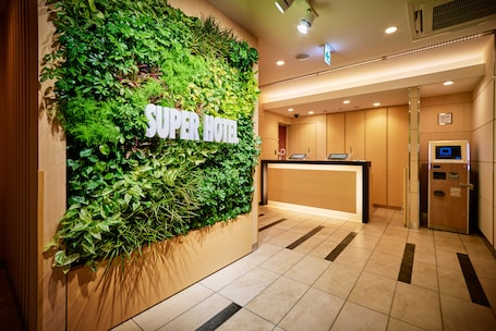 Reception. Super Hotel Akihabara-Suehirocho