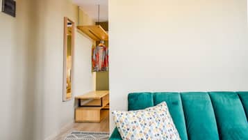 Junior Suite, Balcony, Sea View | Premium bedding, pillowtop beds, in-room safe, desk