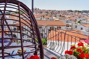 Junior-Suite, Balkon, Meerblick | Blick vom Balkon
