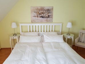 2 Schlafzimmer, kostenloses WLAN, Bettwäsche