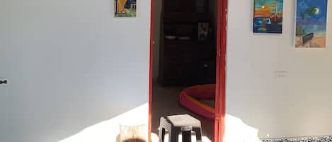 Fassade der Unterkunft