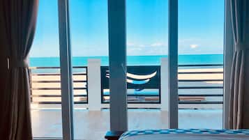 Exclusive Studio, 1 Queen Bed, Balcony, Ocean View | Beach/ocean view