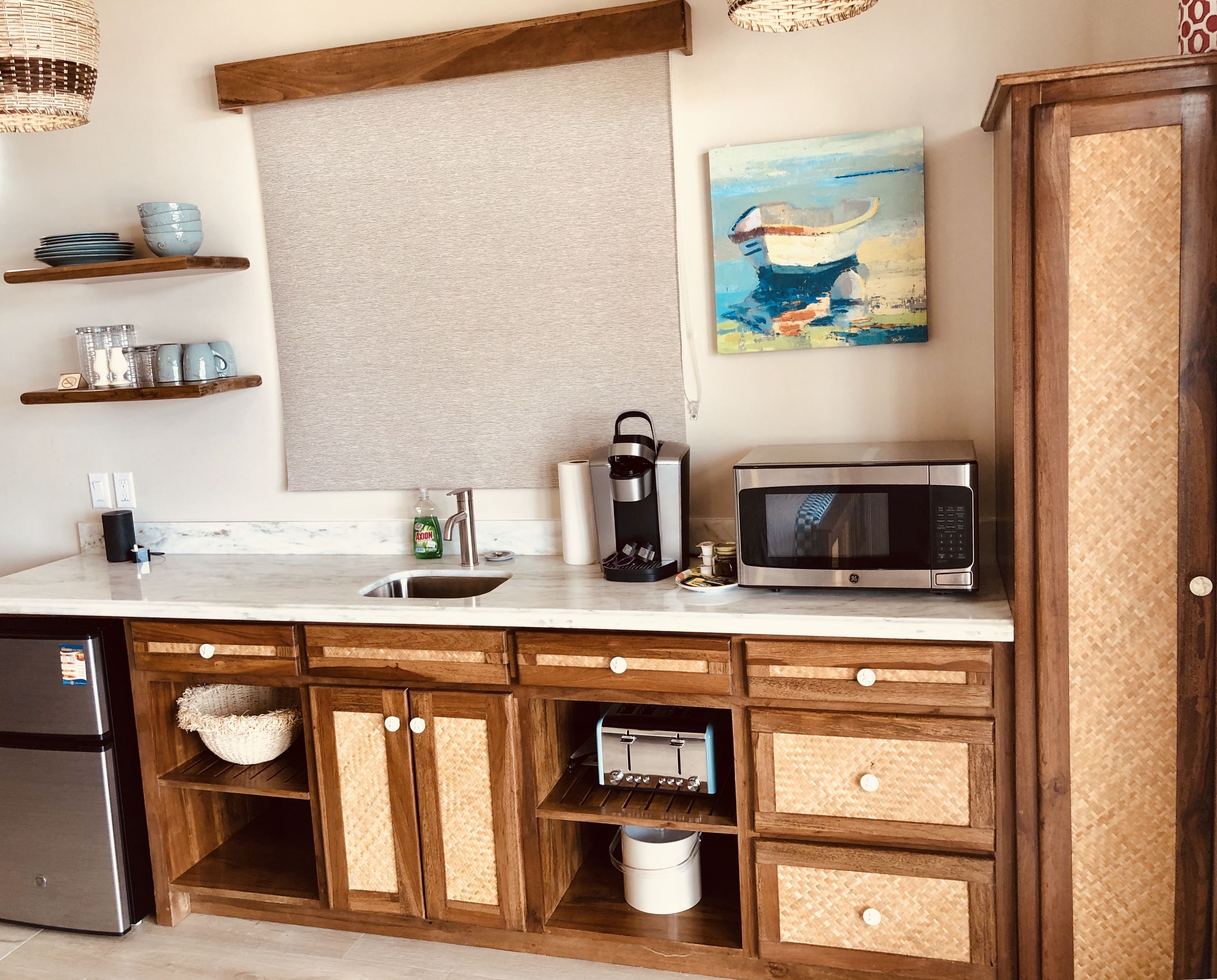 exclusive studio, 1 queen bed, balcony, beach view | 1 bedroom, egyptian cotton sheets, premium bedding, pillow-top beds