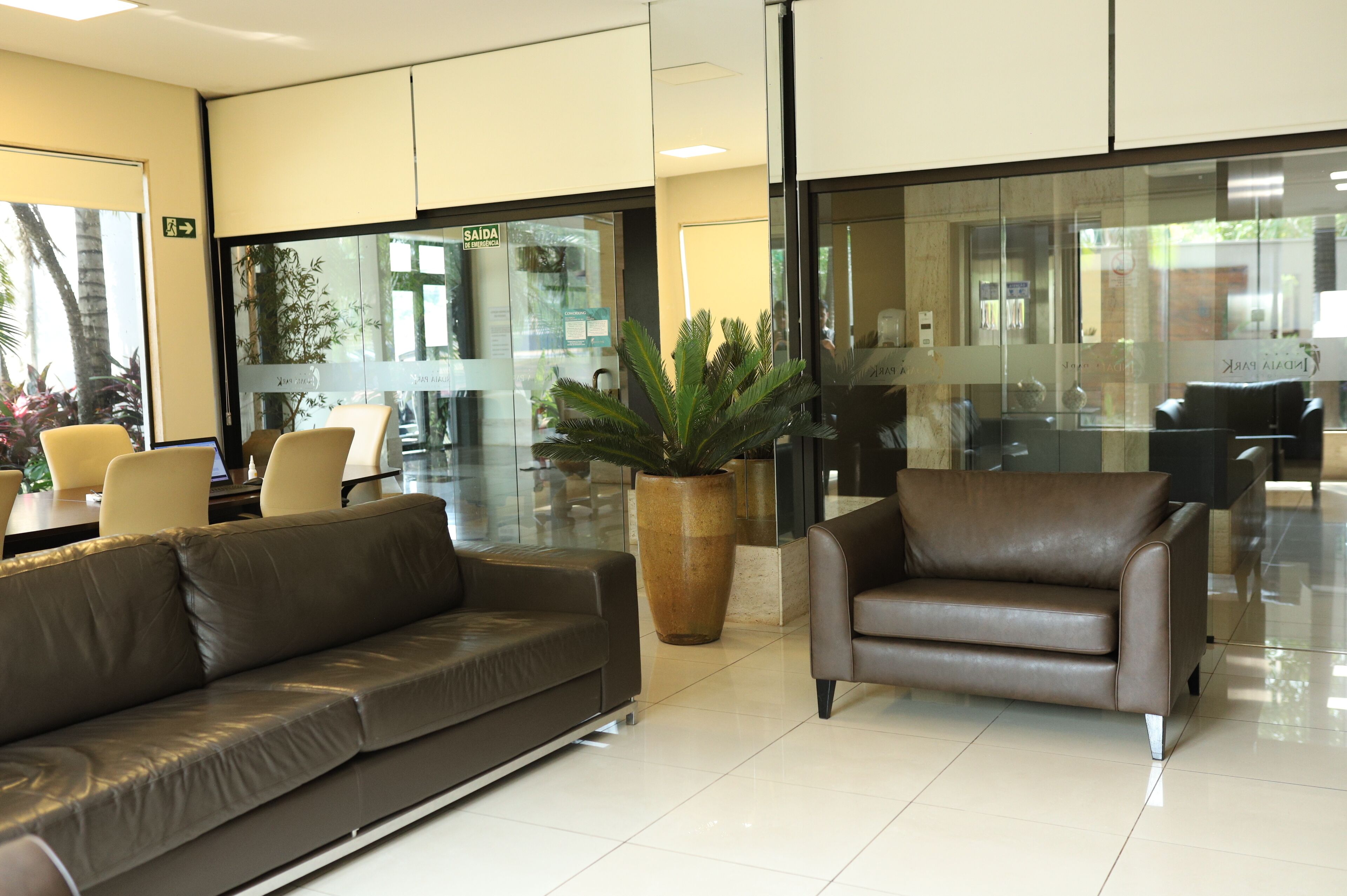 Sala de estar en el lobby