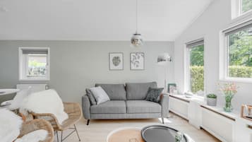 Een televisie, een dvd-speler, een tafeltennistafel en boeken