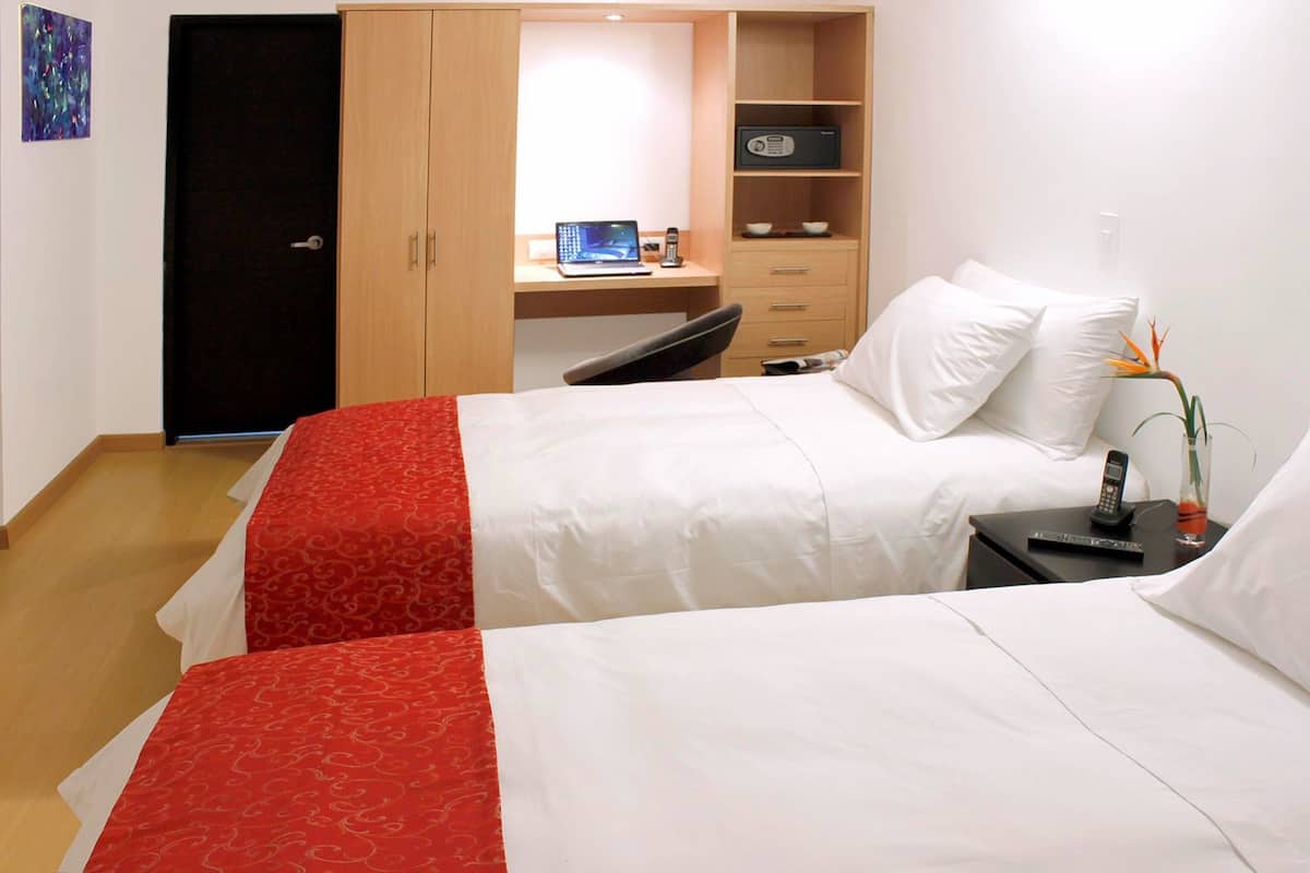 Premium bedding, down duvets, Tempur-Pedic beds, in-room safe