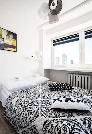 Apartment, City View | Iron/ironing board, free WiFi, bed sheets