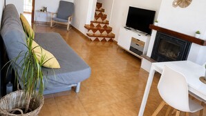 Living area - House on the beach between Barcelona and Tarragona (Torredembarra)