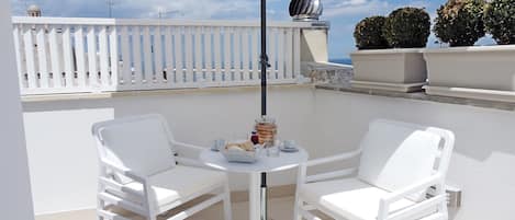 Chambre Deluxe, balcon | Terrasse/Patio