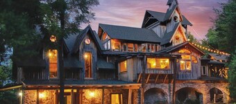 Whimsical Gatehouse at Dark Horse Retreat