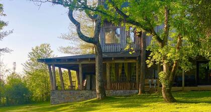 Whimsical Gatehouse at Dark Horse Retreat
