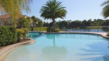 Apartment, 1 King Bed (OAKWATER RESORT near Disney (2OWT27OW) | Outdoor pool