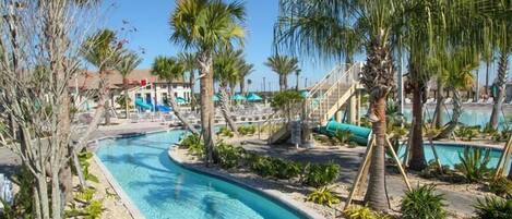 House, Multiple Beds (Champions Gate 7 Bedroons private poo) | Outdoor pool