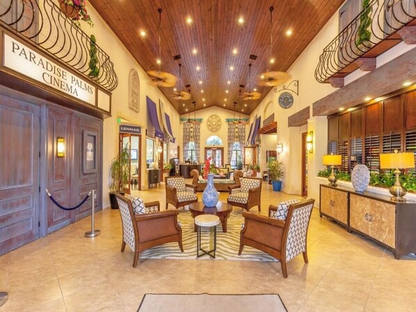 House, Multiple Beds (PARADISE PALMS 6 bedrooms 5 baths bes) | Lobby sitting area - Paradise Palms 6 Bedrooms 5 Baths Best (Kissimmee)