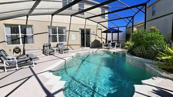 House, Multiple Beds (103BLL Fantastic 4 bed with games roo) | Indoor pool | Outdoor pool