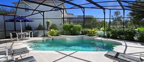 House, Multiple Beds (103BLL Fantastic 4 bed with games roo) | Outdoor pool