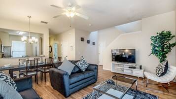 Apartment, Multiple Beds (1104CAL 4 bedroom Townhome in a Resor) | Living area | LED TV