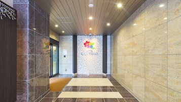 Entrée de l’hébergement