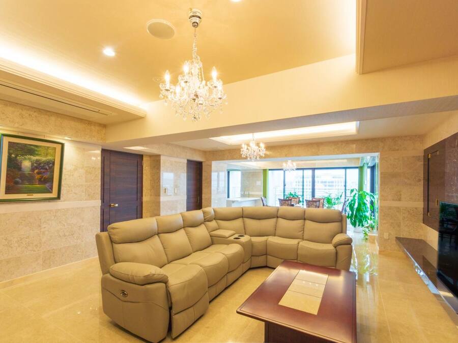 Een flatscreentelevisie