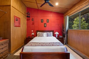Villa Romantique, 1 très grand lit, vue montagne | 1 chambre, draps en coton égyptien, literie de qualité supérieure