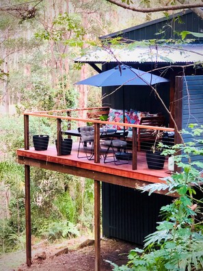 Villa Supérieure, 1 grand lit, vue jardin | Terrasse/Patio