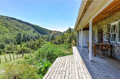 Provence Stone Cottage - Wairarapa Retreat with spring water and natural power