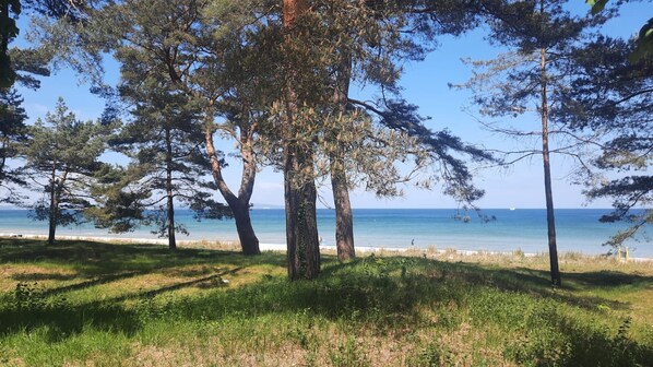 Beach nearby