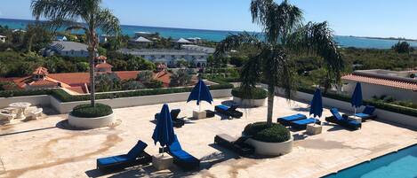 Una piscina climatizada