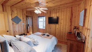 5 chambres, fer et planche à repasser, lit parapluie, Wi-Fi gratuit