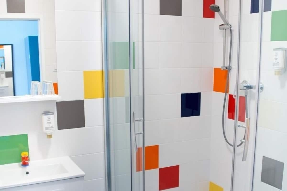 free toiletries, hair dryer, towels, soap