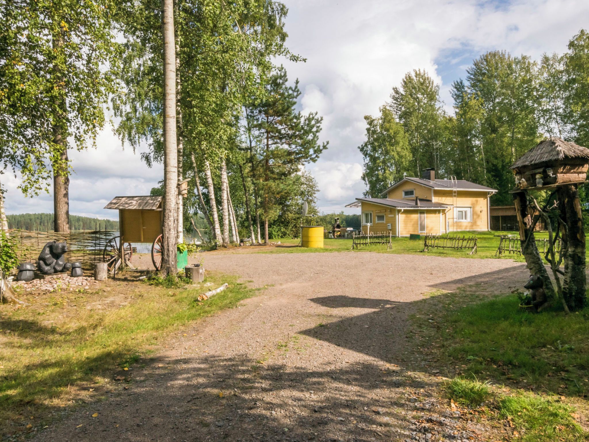 Overnattingsstedets uteområder
