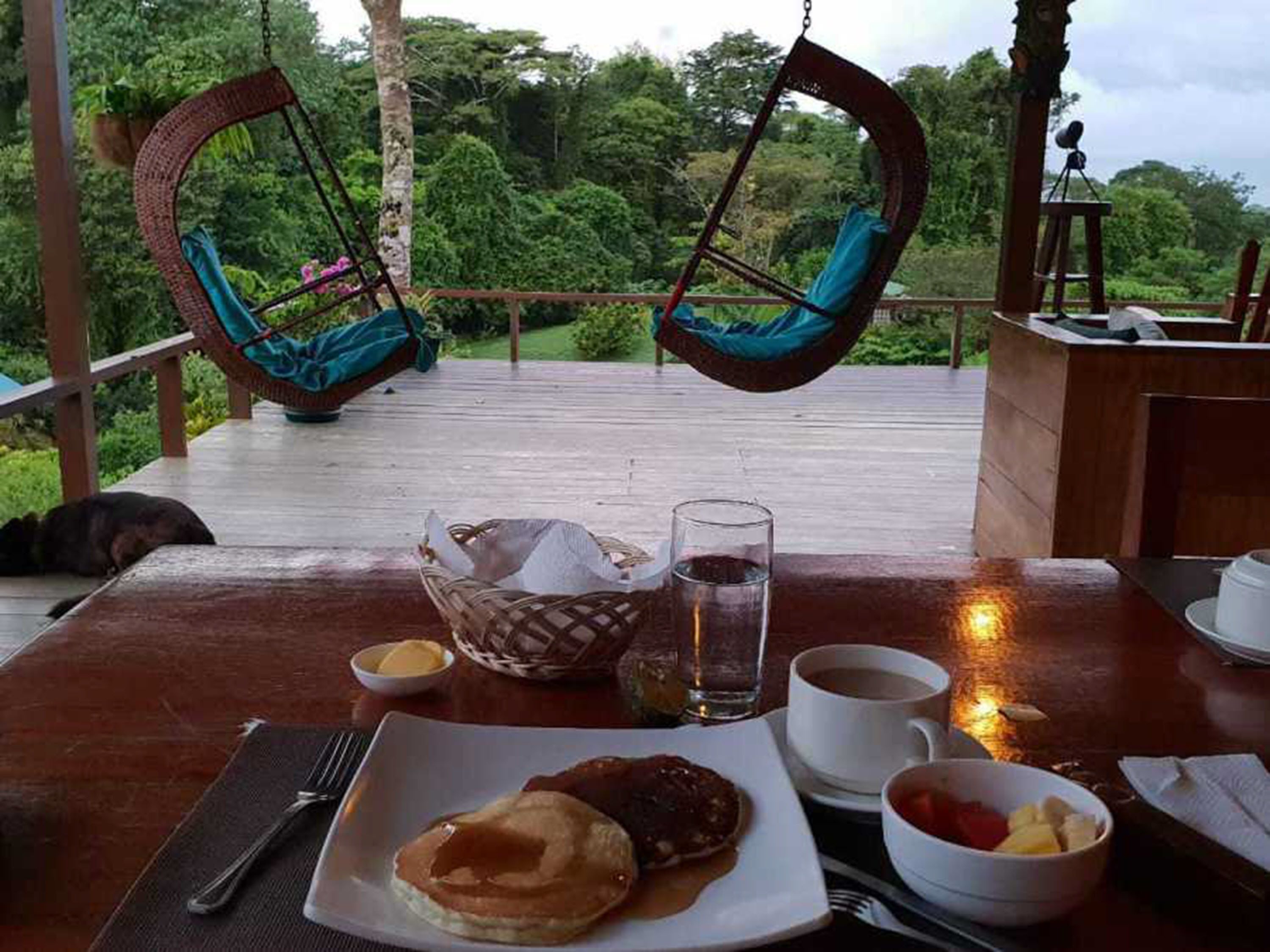 Desayuno completo incluido todos los días 