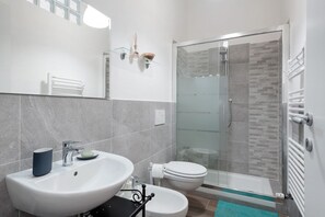 Shower, hair dryer, bidet