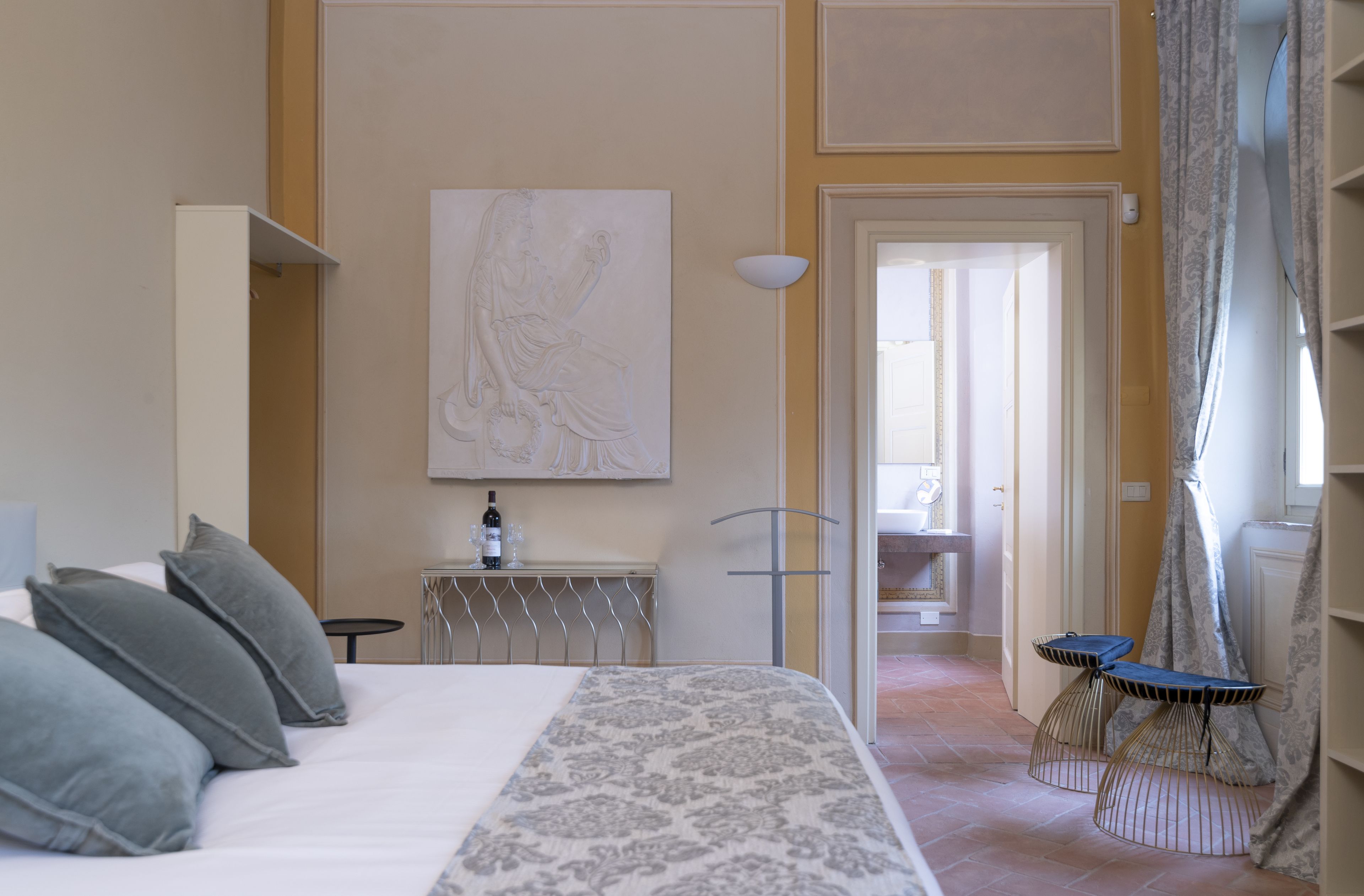 Junior-Suite, Seeblick (Ambra) | Daunenbettdecken, Betten mit Memory-Foam-Matratzen, Minibar, Zimmersafe