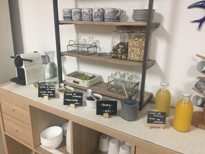 Breakfast buffet