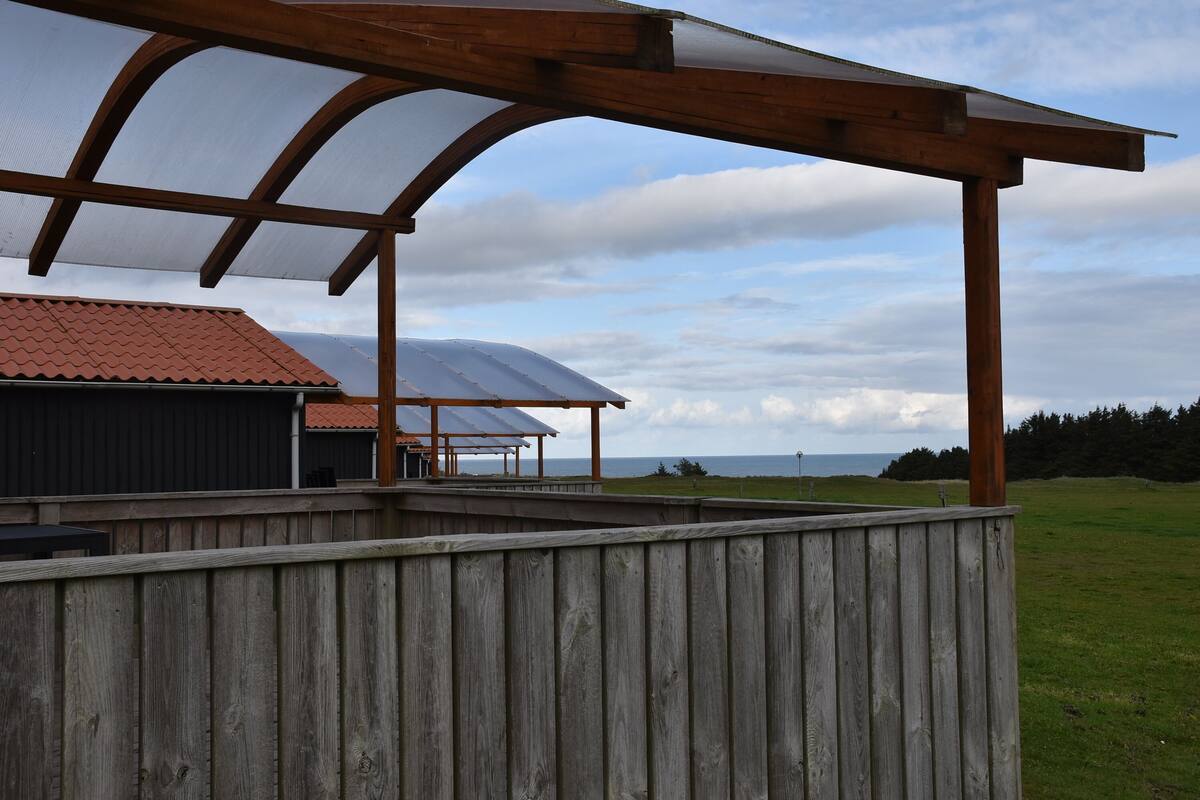 Småhus – comfort, 2 soverom (7 persons, no 40) | Terrasse/patio