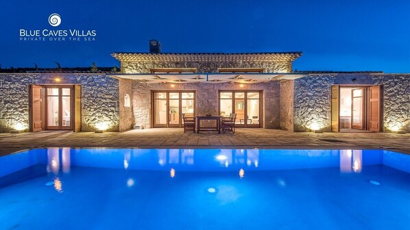Pool - Villa Fantasia with private pool | Blue Caves Villas (Agios Nikolaos, Zakynthos)