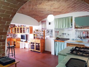 Microwave, oven, dishwasher, coffee/tea maker