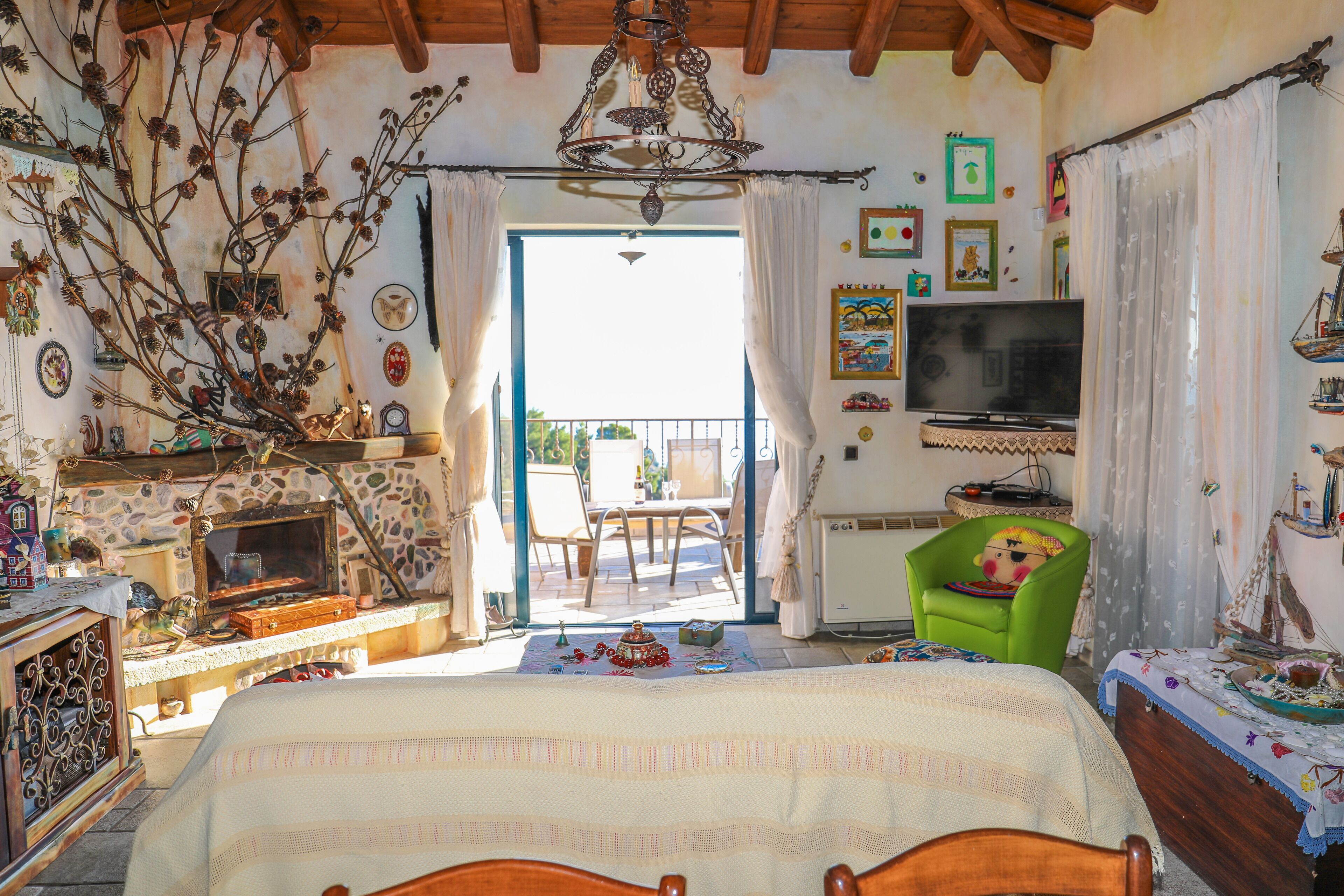 Appartement Luxe, vue mer (Sunshine - Majestic) | Draps en coton égyptien, literie de qualité supérieure