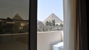 Double Room (Pyramid View) | View from room - Pyramids Sun Capital (Giza)