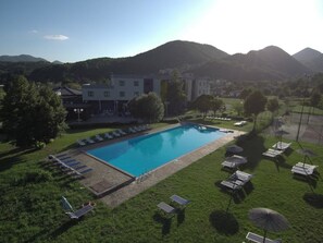 Seasonal outdoor pool
