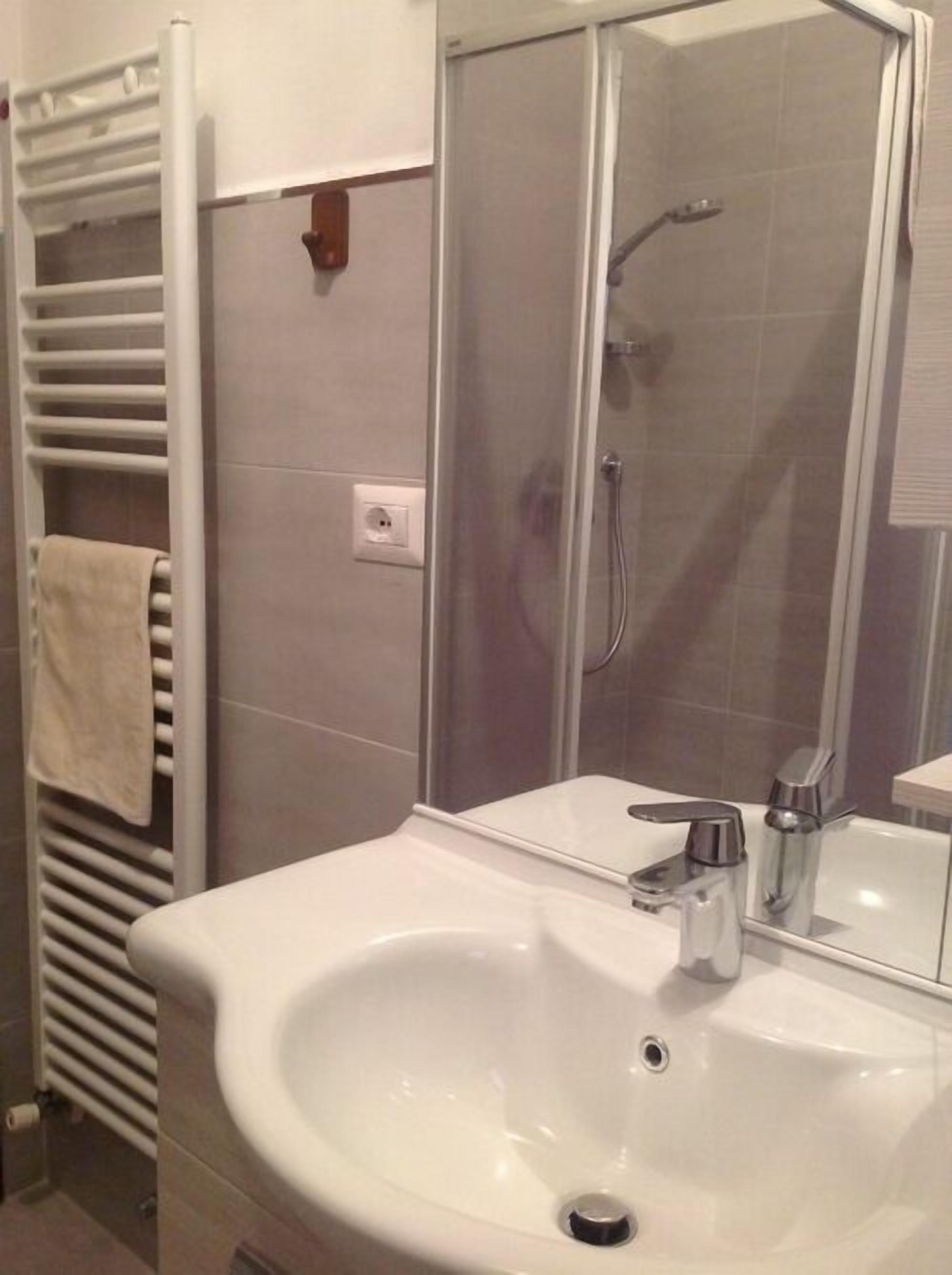 Dusj på badet