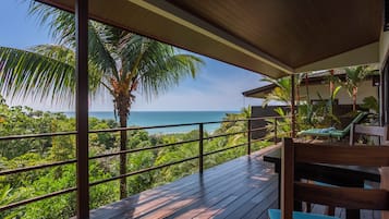 Panoramic Villa, Multiple Beds, Ocean View | Terrace/patio