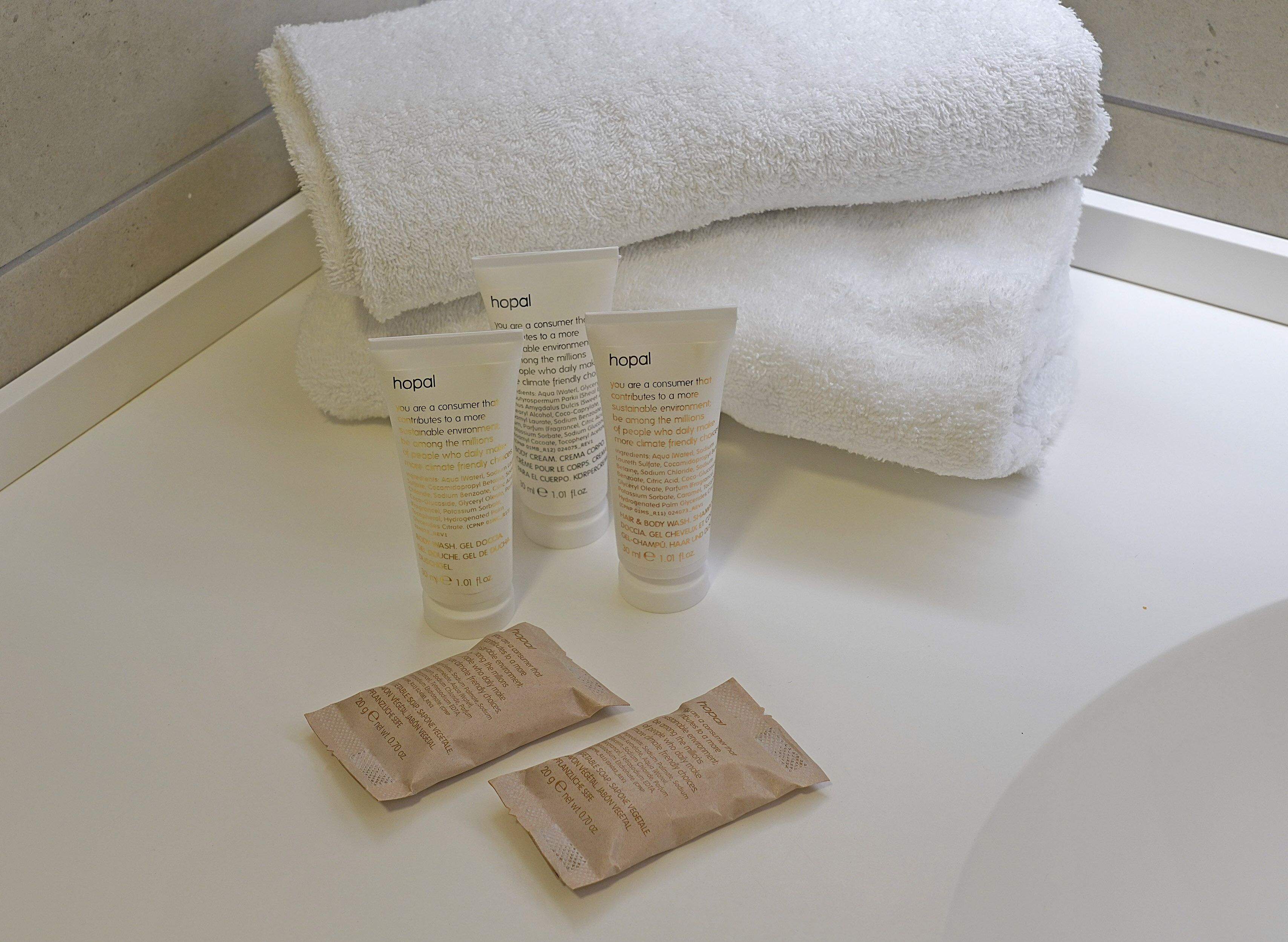 shower, free toiletries, hair dryer, slippers